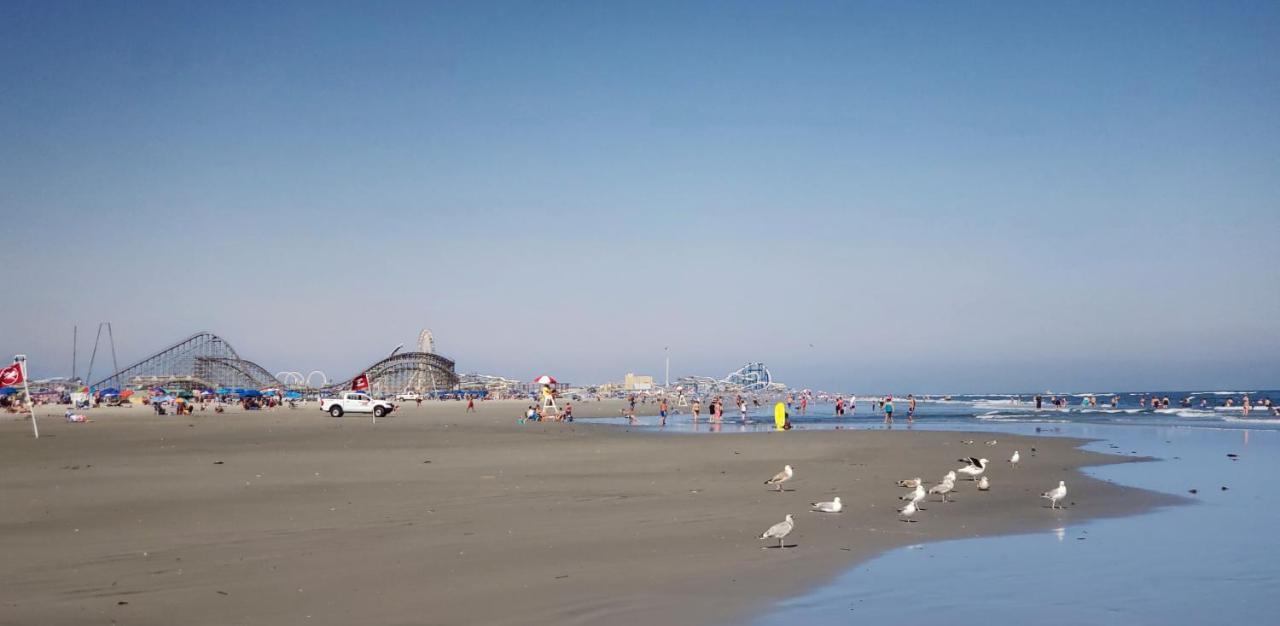 Family Friendly Beach Block Ocean View 3 Bedroom 2 Ba, Condo Near Wildwood Crest And Convention Center エクステリア 写真